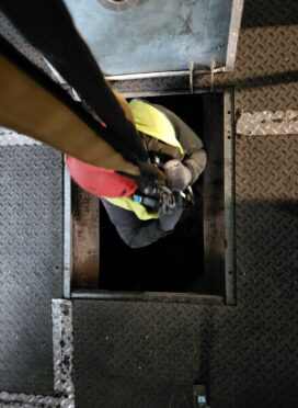 27.01.2026 CENTRE GRAIN GROUPE AVRIL à Sète - Nettoyage des silos 1