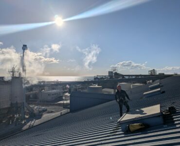 31.03.2026 GROUPEAVRIL CENTREGRAIN à Sète Intervention urgence sur Skydome défectueux 1